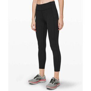 Lululemon Speed Up Tight 25" Black Size 4 Full-On Luxtreme